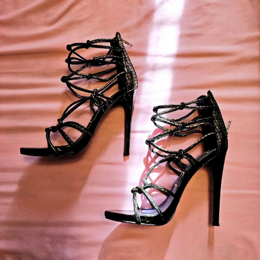 London Trash strappy heeled sandals